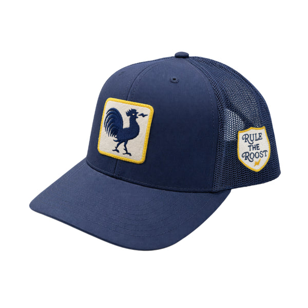 Royal Blue Rooster Cap