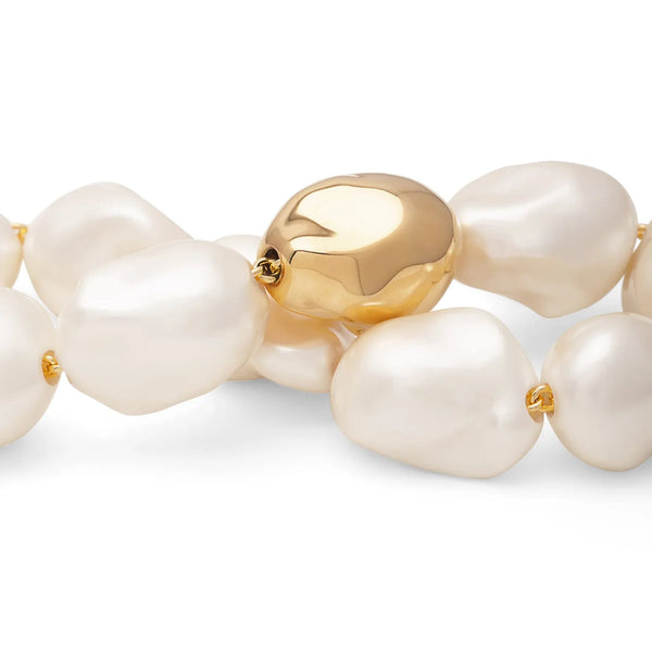 Big Organic Pearl Necklace