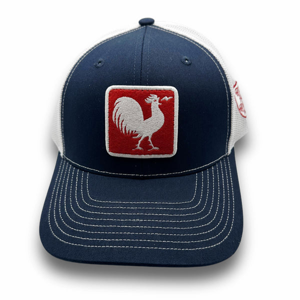 Kids Original Rooster Trucker Hat - Navy