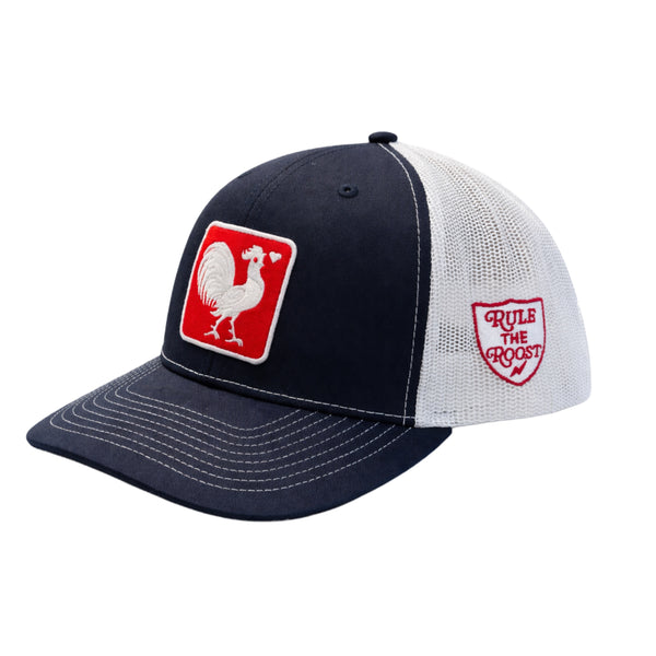 OG Rooster Trucker Navy