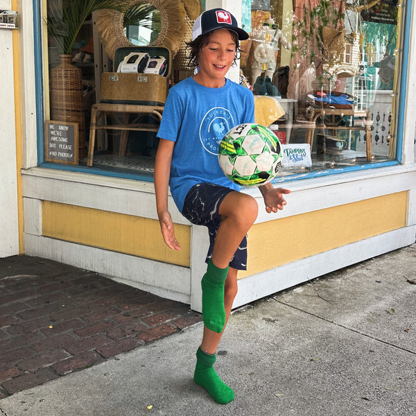 Kids Original Rooster Trucker Hat - Navy