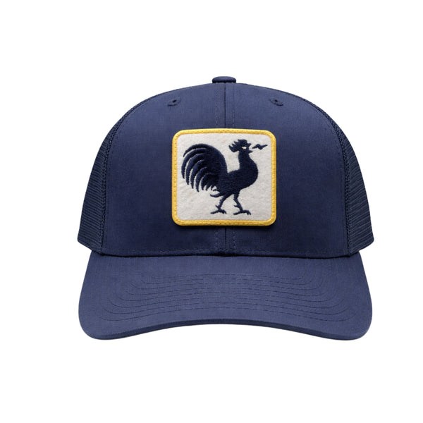 Royal Blue Rooster Cap
