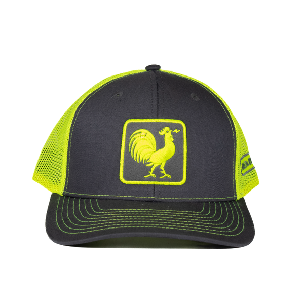 Original Rooster Trucker Hat - Lime