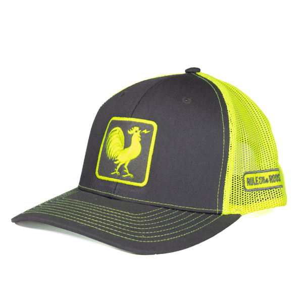 Original Rooster Trucker Hat - Lime