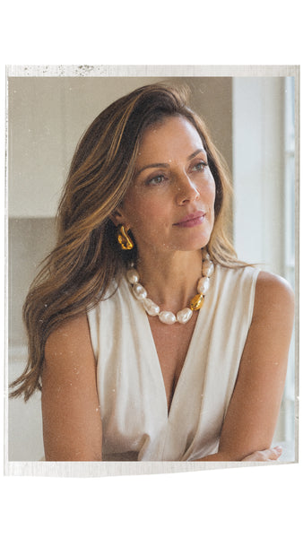 Big Organic Pearl Necklace