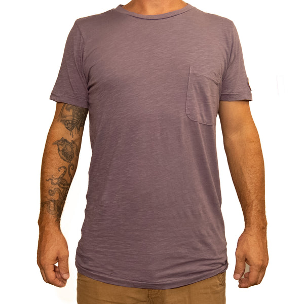 Rooster patch pocket Tee