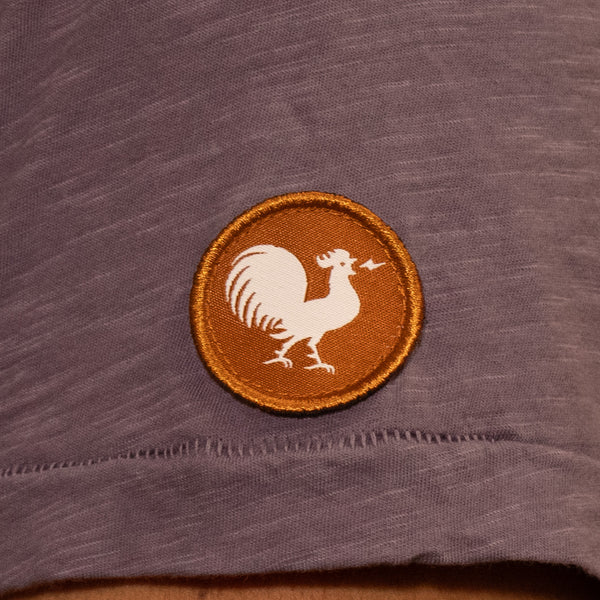 Rooster patch pocket Tee