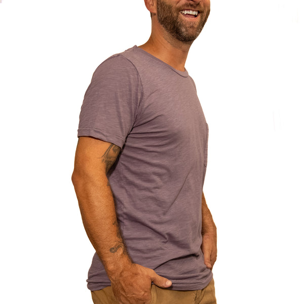 Rooster patch pocket Tee