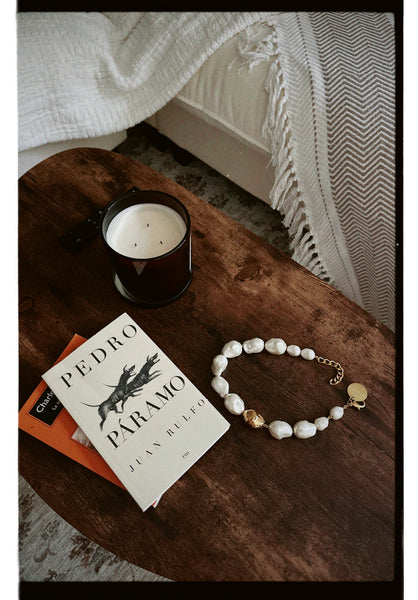 Big Organic Pearl Necklace